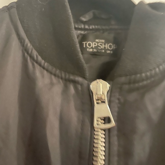Topshop Petite Bomber Coat (size 4) - Picture 11 of 11